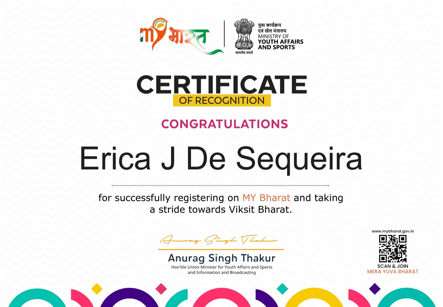 Conferred with Orchid Award 2025 & Goa's Jewel Honor